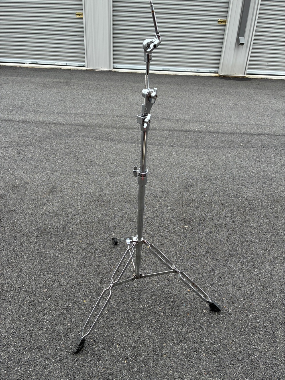 TAMA Double Braced Height-Adjustable Boom Cymbal Stand Tripod Silver